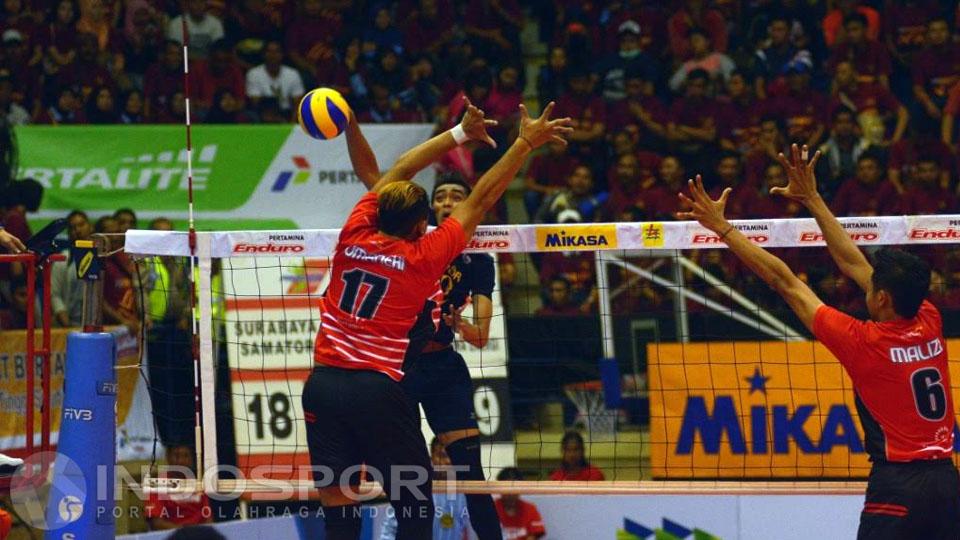 Jakarta Pertamina Energi mendominasi putaran pertama final four Proliga 2017. - INDOSPORT